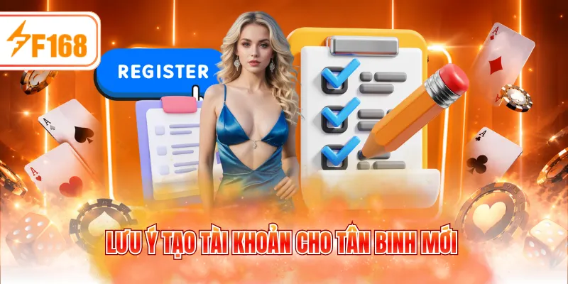 Lưu ý tạo tài khoản cho tân binh mới